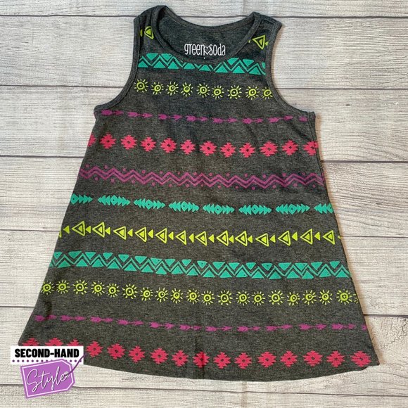 SO Girls Large (Set of Two) Ribbed Flare Tank Tops - Picture 3 of 3